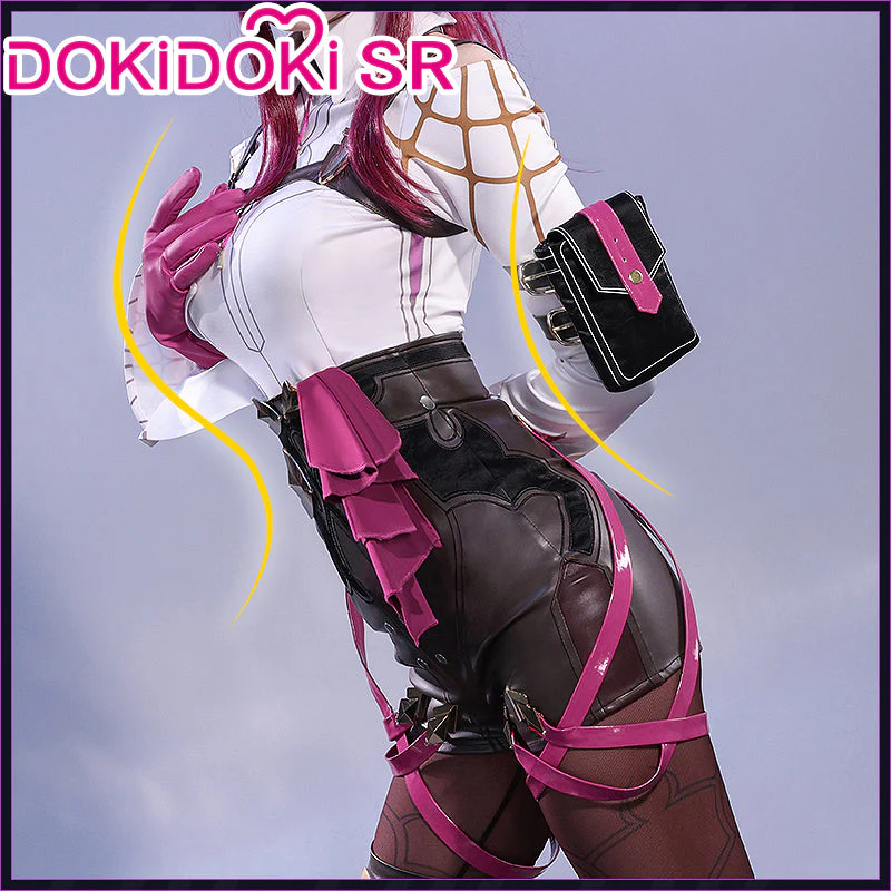 【US/EU LOCAL SHIPPING 】DokiDoki-SR Game Honkai: Star Rail Cosplay Kafka Cosplay Costume / Wig - Image 6