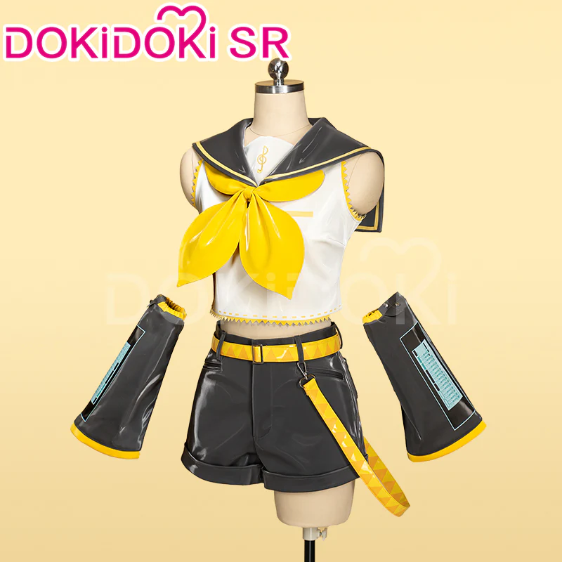 Dkidoki-SR Vsinger Cosplay Kagamine Rinn / Kagamine Lenn Costume - Image 2