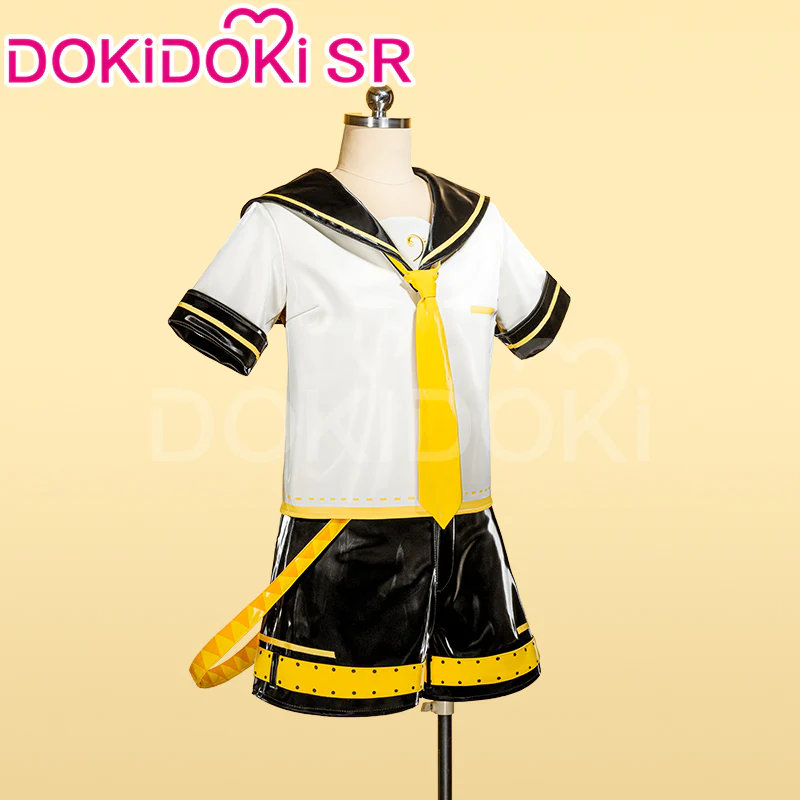 Dkidoki-SR Vsinger Cosplay Kagamine Rinn / Kagamine Lenn Costume - Image 3