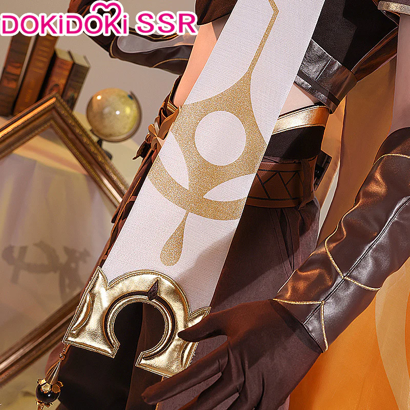 【Partially Ready For Ship】DokiDoki-SSR Game Genshin Impact Cosplay Male Traveler Sora Costume Kong Aether Costume / Shoes - Image 4