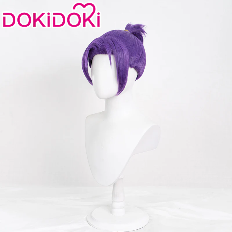 【Ready For Ship】DokiDoki Anime  Cosplay  Cosplay Wig Short Purple - Image 2