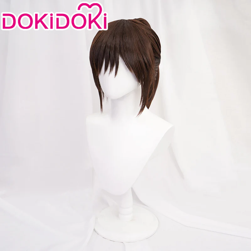 【Ready For Ship】DokiDoki Anime Cosplay Wig Brown Pony Tail