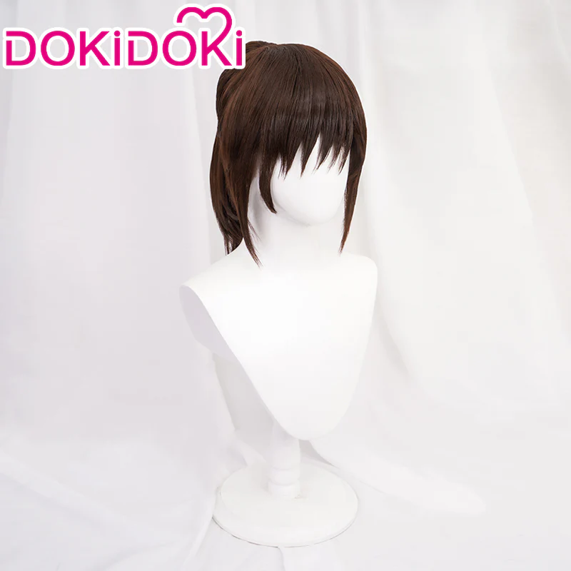 【Ready For Ship】DokiDoki Anime Cosplay Wig Brown Pony Tail - Image 2