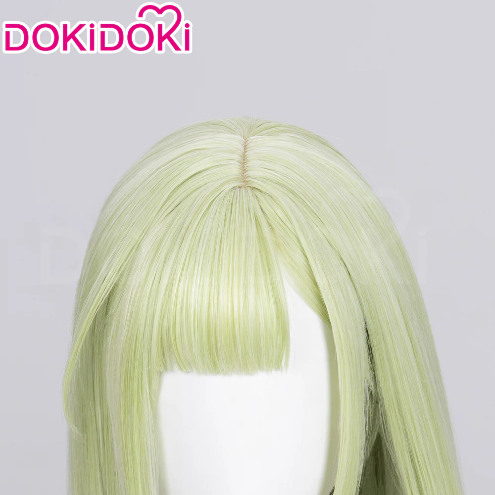 【Ready For Ship】DokiDoki Anime BanG Dream! Cosplay Wakaba Mutsumi Wig Long Straight Green Hair Ave Mujica - Image 6