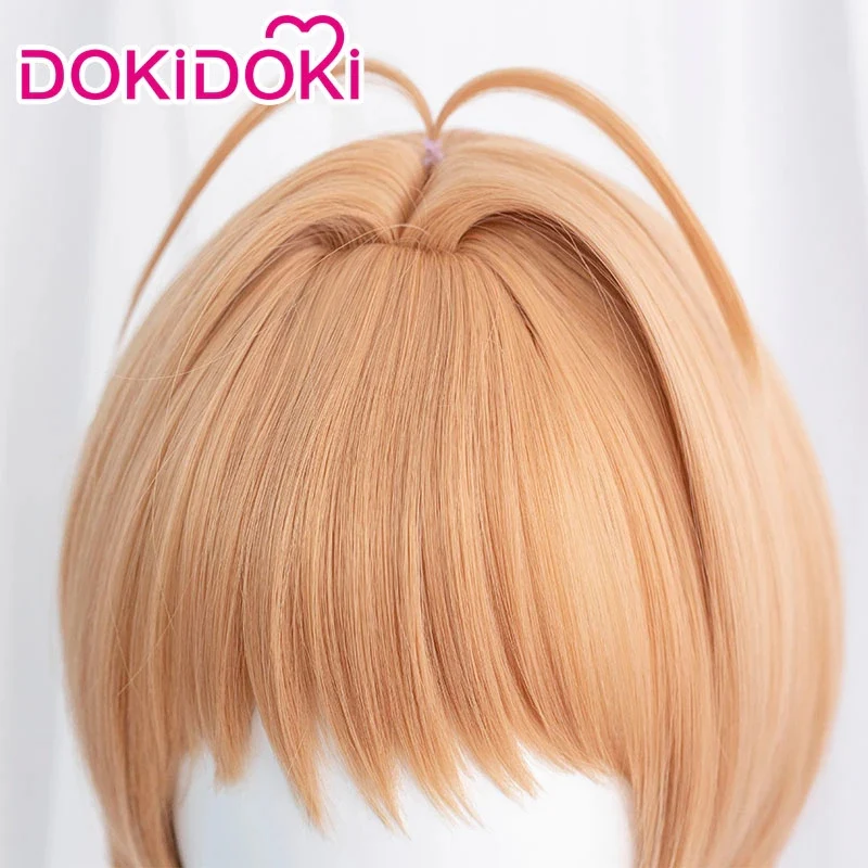 【Ready For Ship】DokiDoki Anime Card Captor Sakura Cosplay KINOMOTO SAKURA Wig Cardcaptor Sakura - Image 4