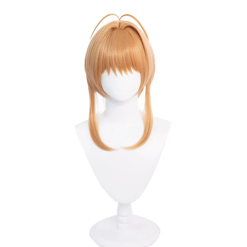 【Ready For Ship】DokiDoki Anime Card Captor Sakura Cosplay KINOMOTO SAKURA Wig Cardcaptor Sakura - Image 5
