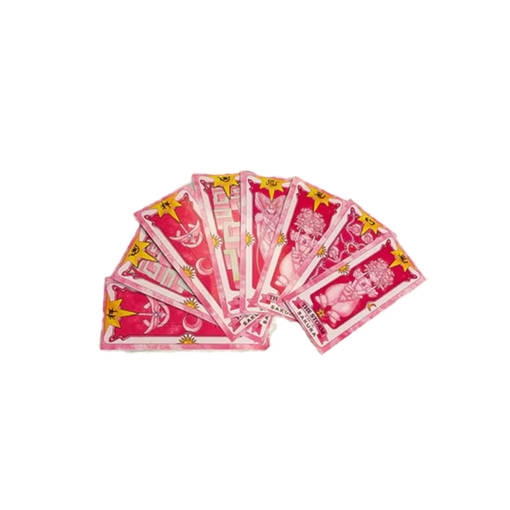 DokiDoki Anime Game Card Captor Sakura Cosplay Onmyoji Cosplay Magic Circle Clow Card Crystal Snowflake Turntable  Rune Cardcaptor Sakura - Image 11