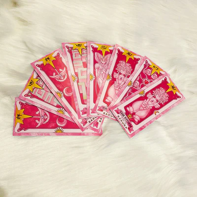DokiDoki Anime Game Card Captor Sakura Cosplay Onmyoji Cosplay Magic Circle Clow Card Crystal Snowflake Turntable  Rune Cardcaptor Sakura - Image 6