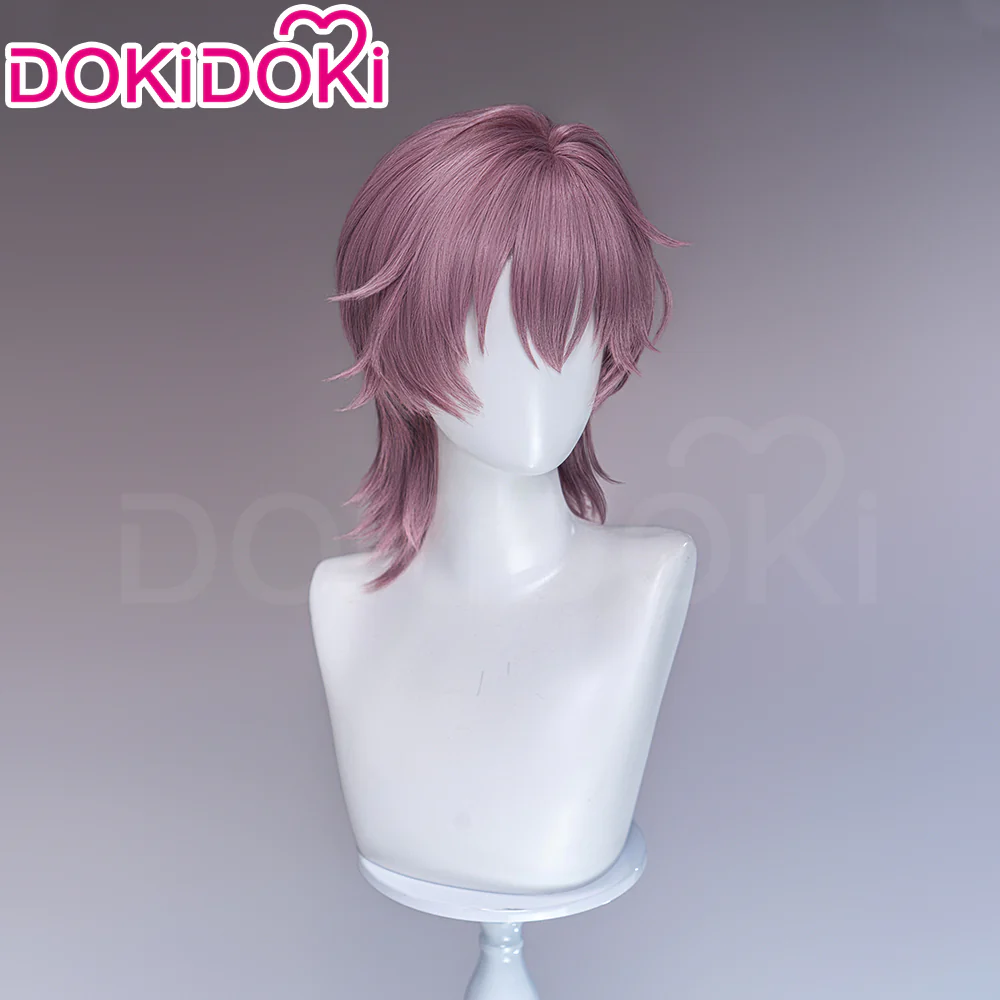 【Partially Ready For Ship】DokiDoki Anime Cosmic Princess Kaguya! Cosplay Komazawa Noi Wig Long Straight Black Pink Purple Highlight Hair Twin Tails /  Horn Accessory - Image 9