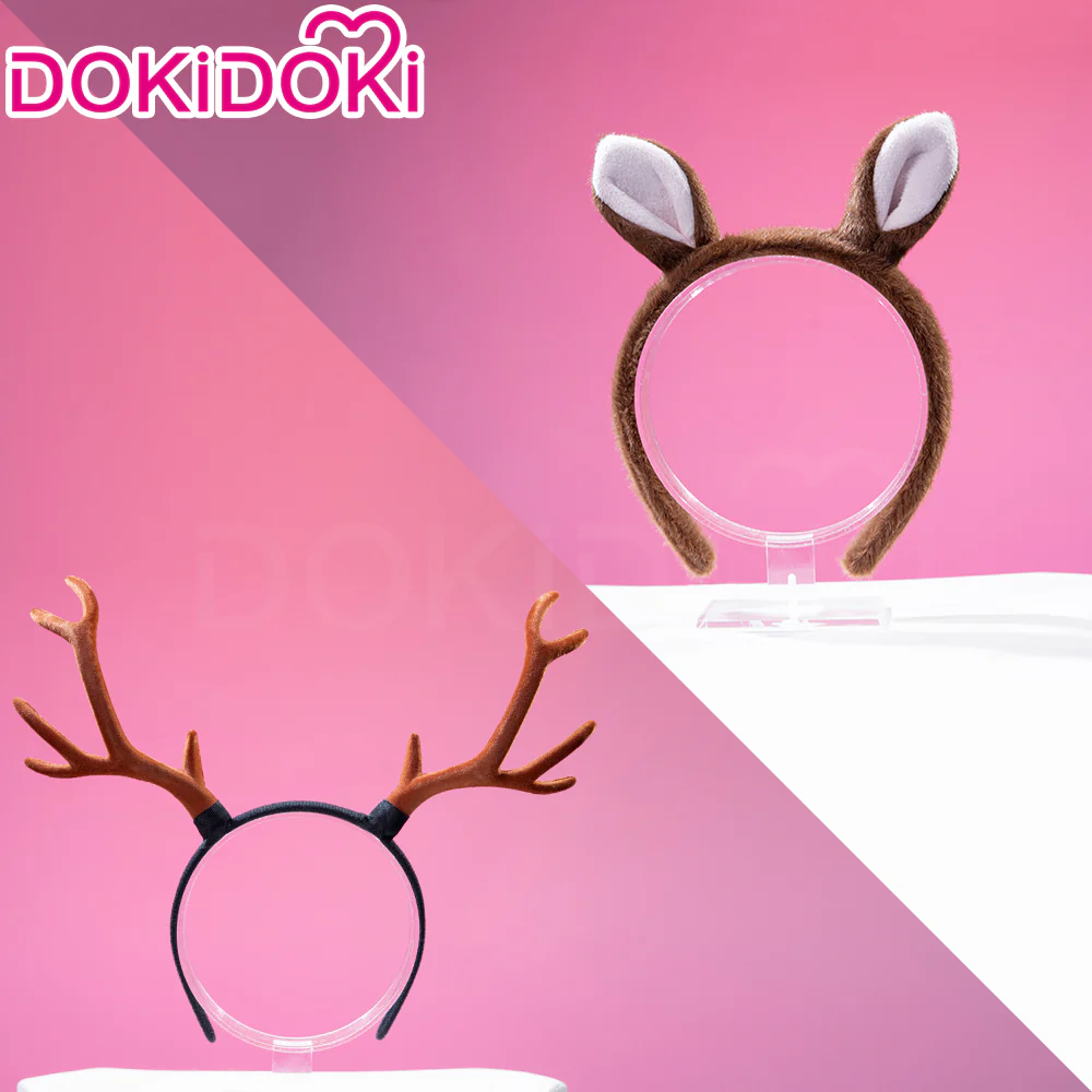 【In Stock】DokiDoki Anime Cosmic Princess Kaguya! Cosplay Roka Ayatsumugi / Mami Isayama Prop Accessory Antler / Horse Headband