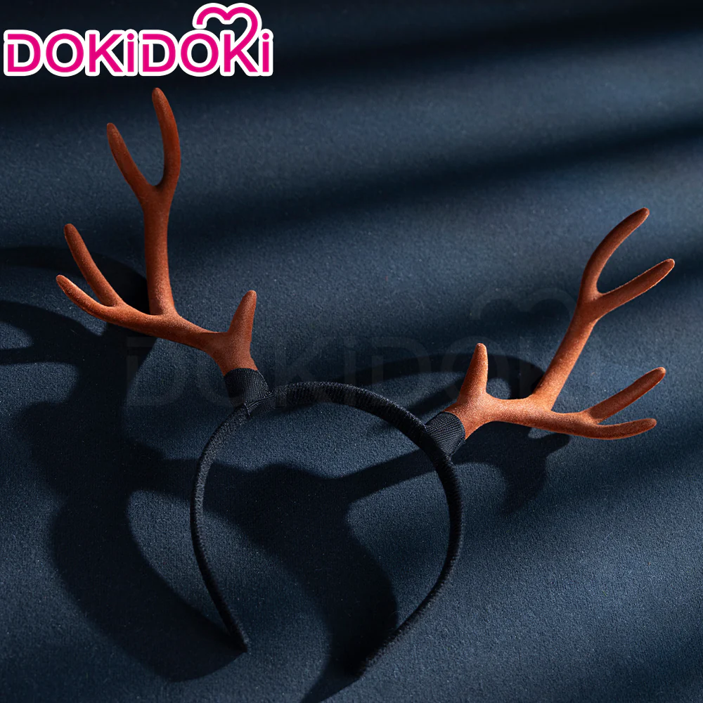 【In Stock】DokiDoki Anime Cosmic Princess Kaguya! Cosplay Roka Ayatsumugi / Mami Isayama Prop Accessory Antler / Horse Headband - Image 2