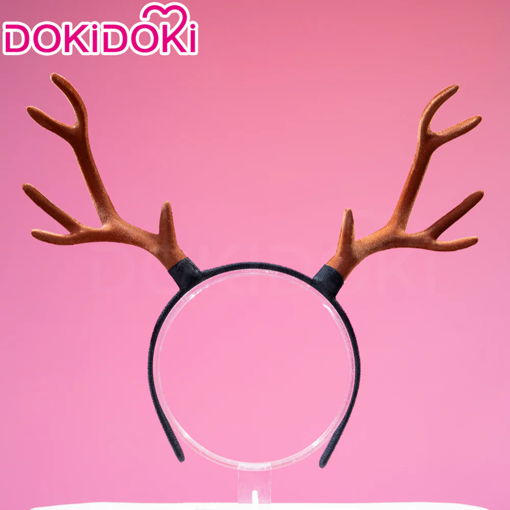 【In Stock】DokiDoki Anime Cosmic Princess Kaguya! Cosplay Roka Ayatsumugi / Mami Isayama Prop Accessory Antler / Horse Headband - Image 3