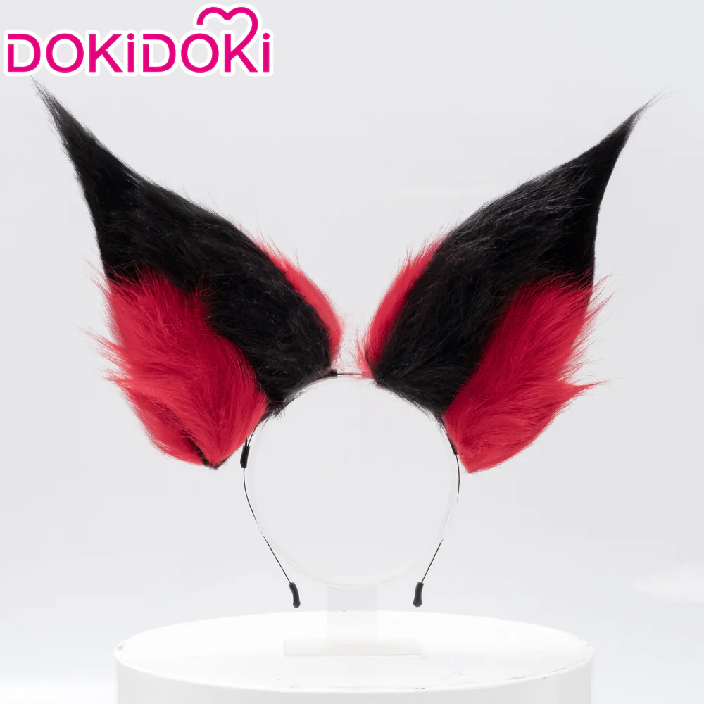 【Ready For Ship】DokiDoki Anime Cosplay Wig / Glasses / Ears / Headpieces Short Red Black / Black Gloves Red Nails - Image 15
