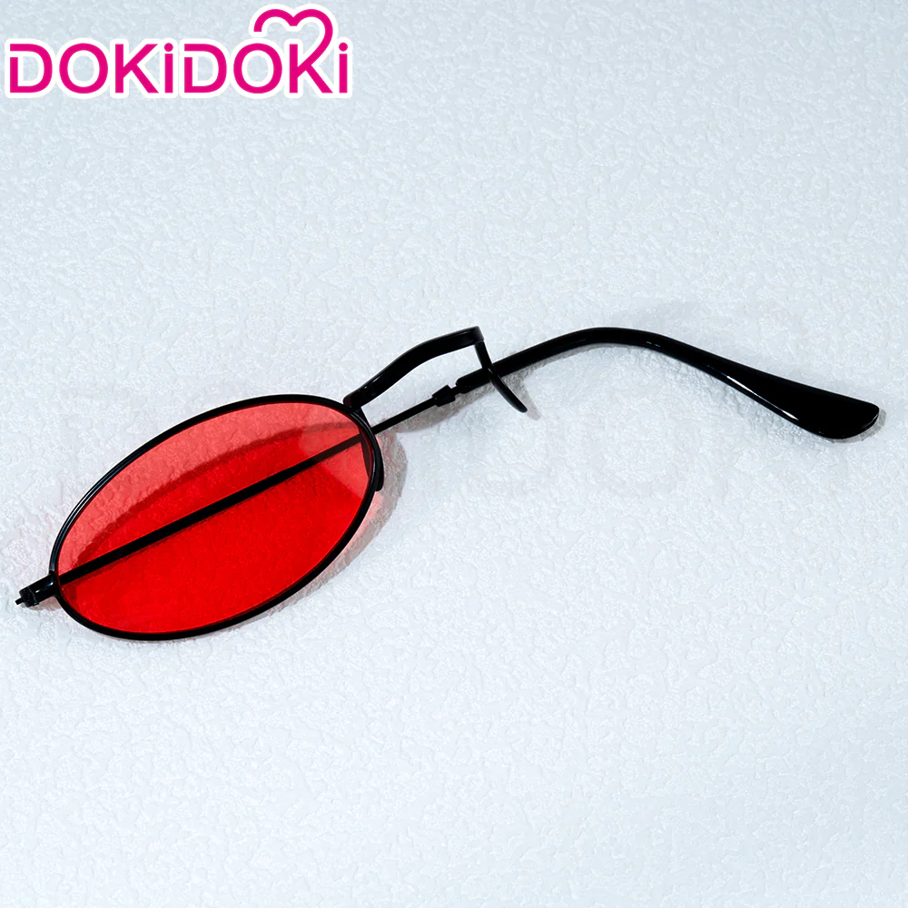 【Ready For Ship】DokiDoki Anime Cosplay Wig / Glasses / Ears / Headpieces Short Red Black / Black Gloves Red Nails - Image 21
