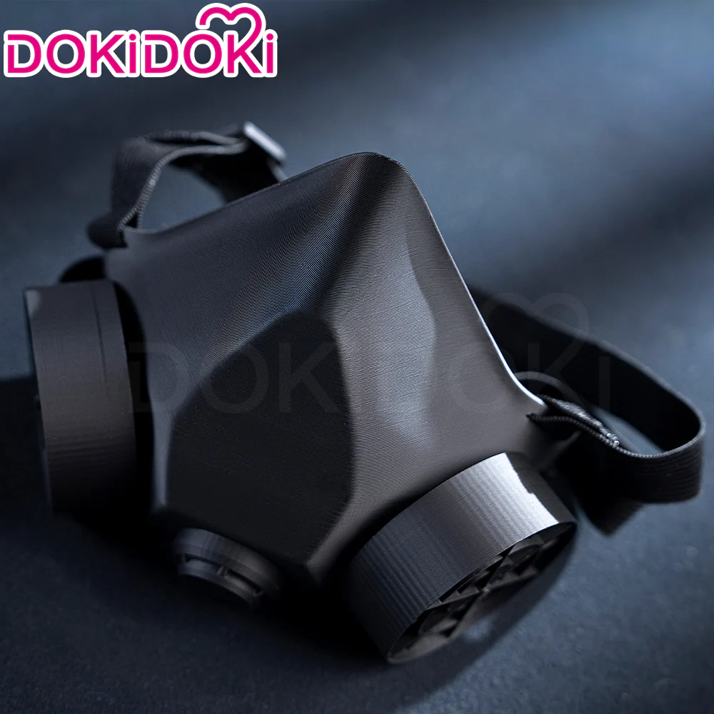 Dokidoki Anime Cosplay Black Elastic Bandage Mask - Image 2