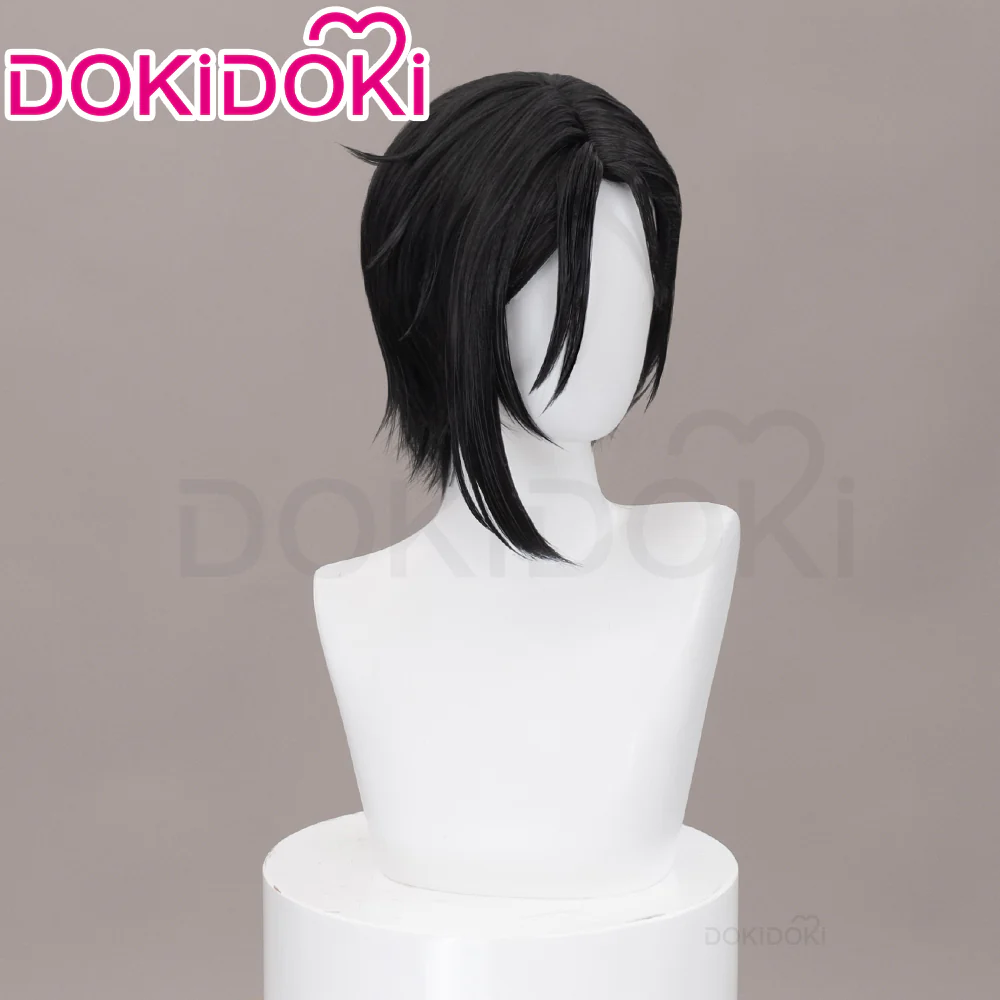 【Normal Ver Ready For Ship】DokiDoki Anime Cosplay Butler Wig Short Black Hair - Image 9