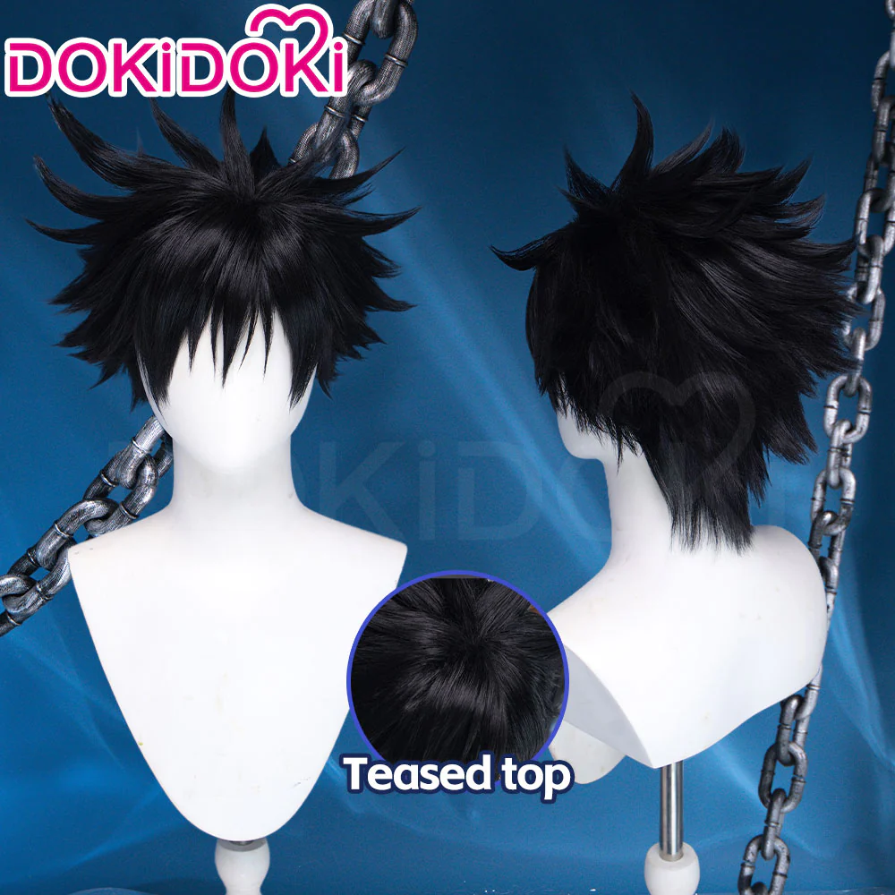 Dokidoki Anime Cosplay Cosplay Wig Black Short Halloween