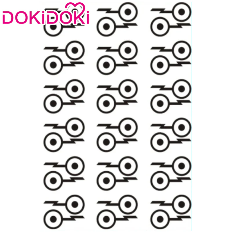 【Partially Ready For Ship】Dokidoki Anime Cosplay Cosplay Tattoo Stickers Halloween - Image 9