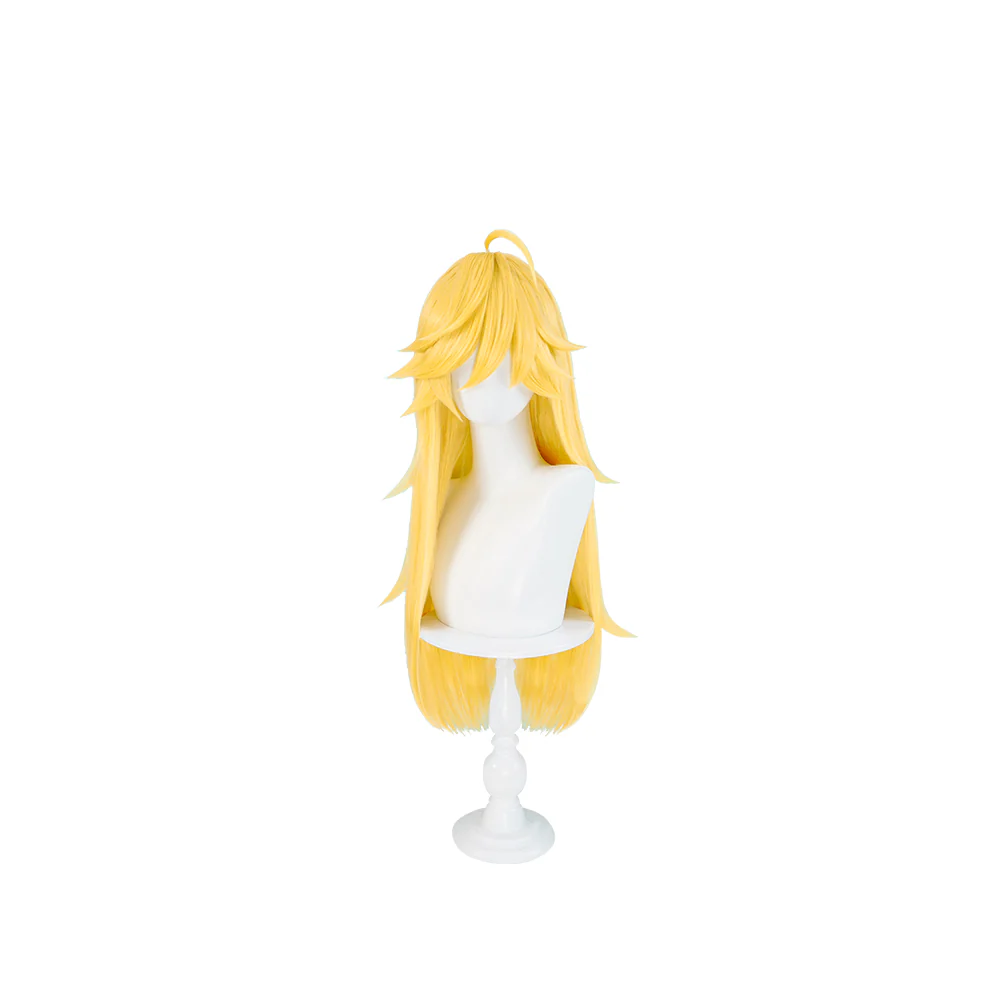 【US/EU LOCAL SHIPPING 】DokiDoki Anime Cosplay Cosplay Wig Long Yellow Hair - Image 5