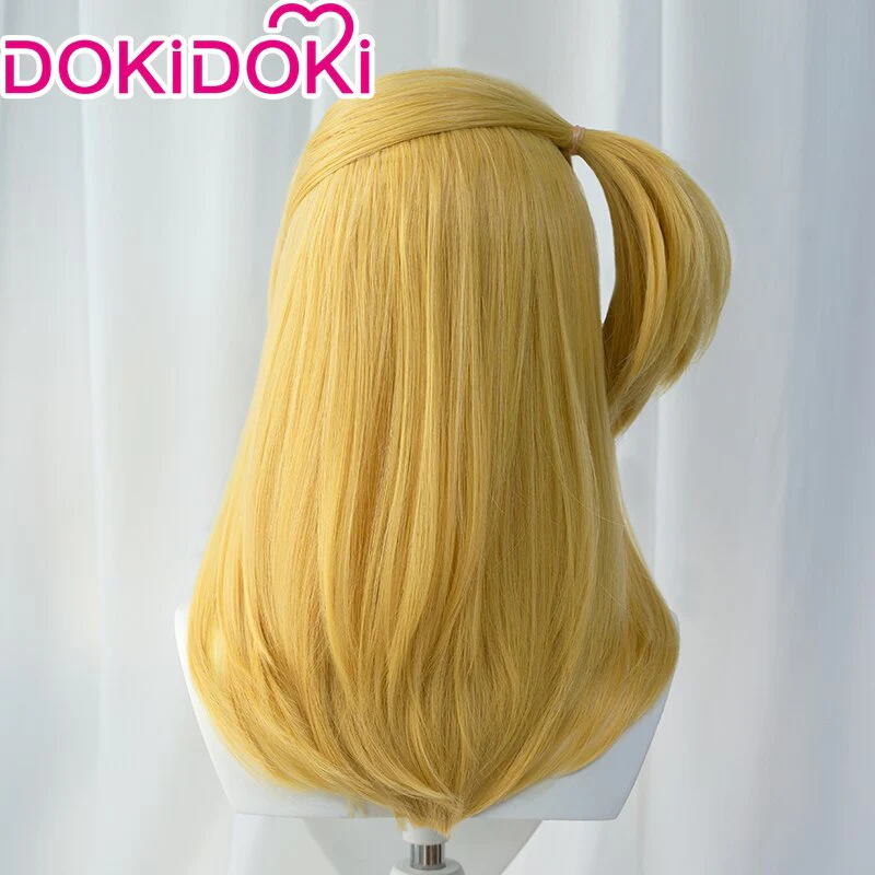 【Ready For Ship】DokiDoki Anime Cosplay Cosplay Wig Yellow - Image 2