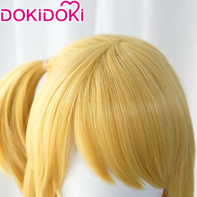 【Ready For Ship】DokiDoki Anime Cosplay Cosplay Wig Yellow - Image 3