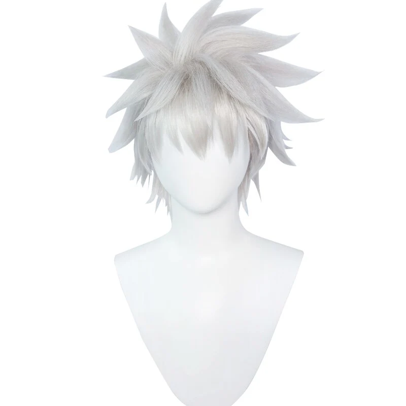 【Ready For Ship】DokiDoki Anime Cosplay Wig Short White Hair - Image 5