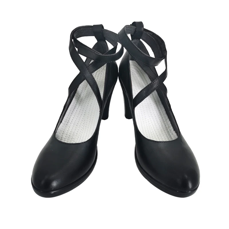 DokiDoki Anime Cosplay Shoes Black - Image 4