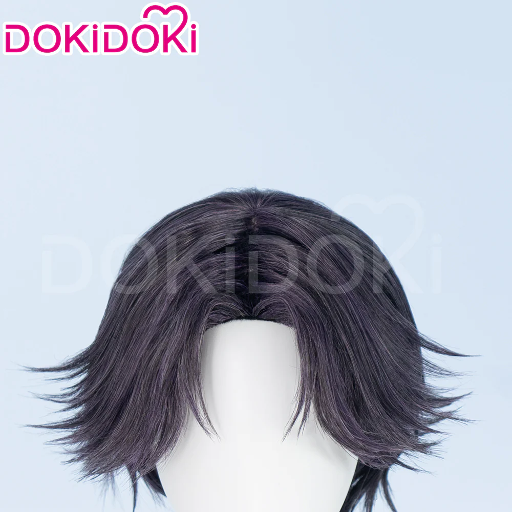 【Ready For Ship】DokiDoki Anime Cosplay Wig Short Black Wig - Image 4
