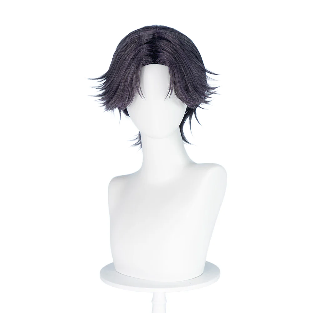 【Ready For Ship】DokiDoki Anime Cosplay Wig Short Black Wig - Image 5