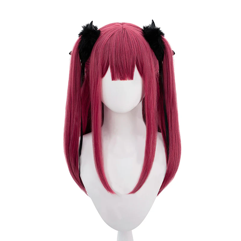 【Ready For Ship】DokiDoki Anime Cosplay Wig Little Devil Ver Long Red - Image 5