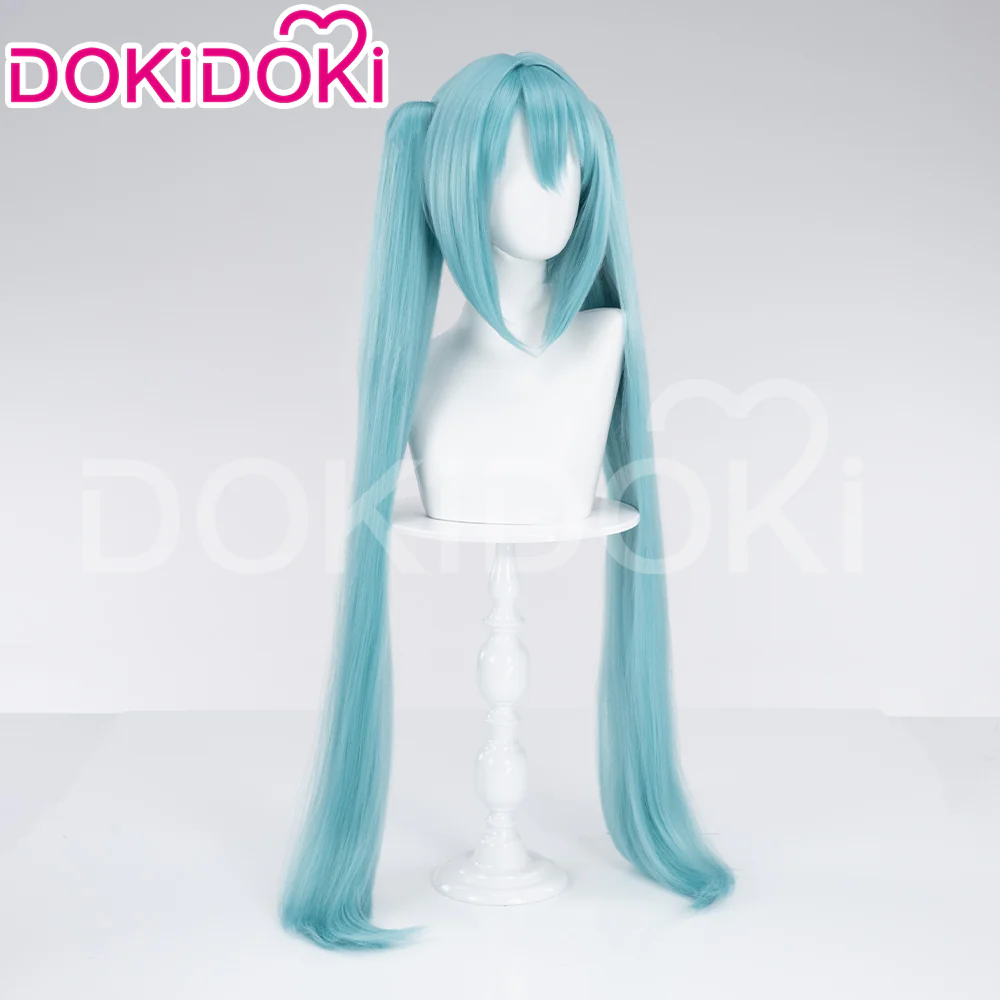 【Ready For Ship】DokiDoki Game Cosplay Wig Long Women Straight Hair - Image 2