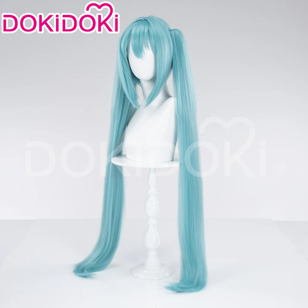 【Ready For Ship】DokiDoki Game Cosplay Wig Long Women Straight Hair - Image 3