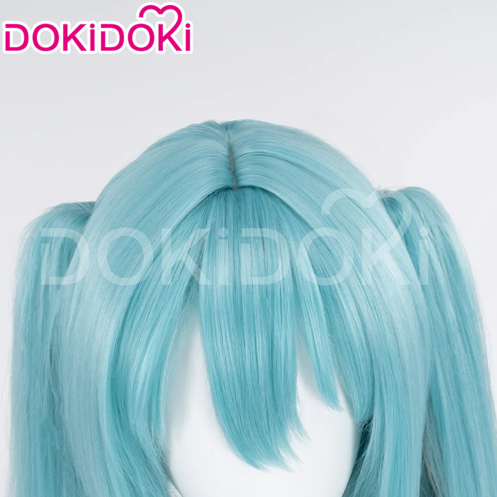 【Ready For Ship】DokiDoki Game Cosplay Wig Long Women Straight Hair - Image 4