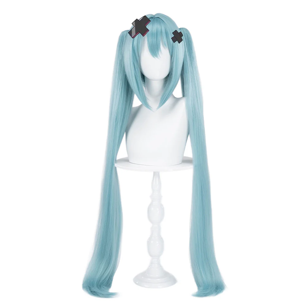 【Ready For Ship】DokiDoki Game Cosplay Wig Long Women Straight Hair - Image 5