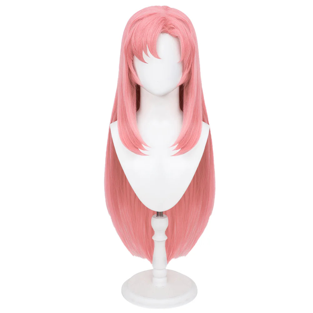 【Ready For Ship】DokiDoki Anime Cosplay Wig Long Straight Pink Hair - Image 6