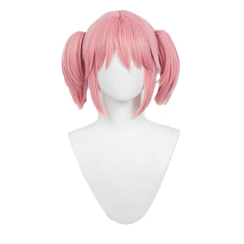 【Partially Ready For Ship】DokiDoki Anime Cosplay Wig Pink Straight Hair / Headwear Cute Halloween - Image 8