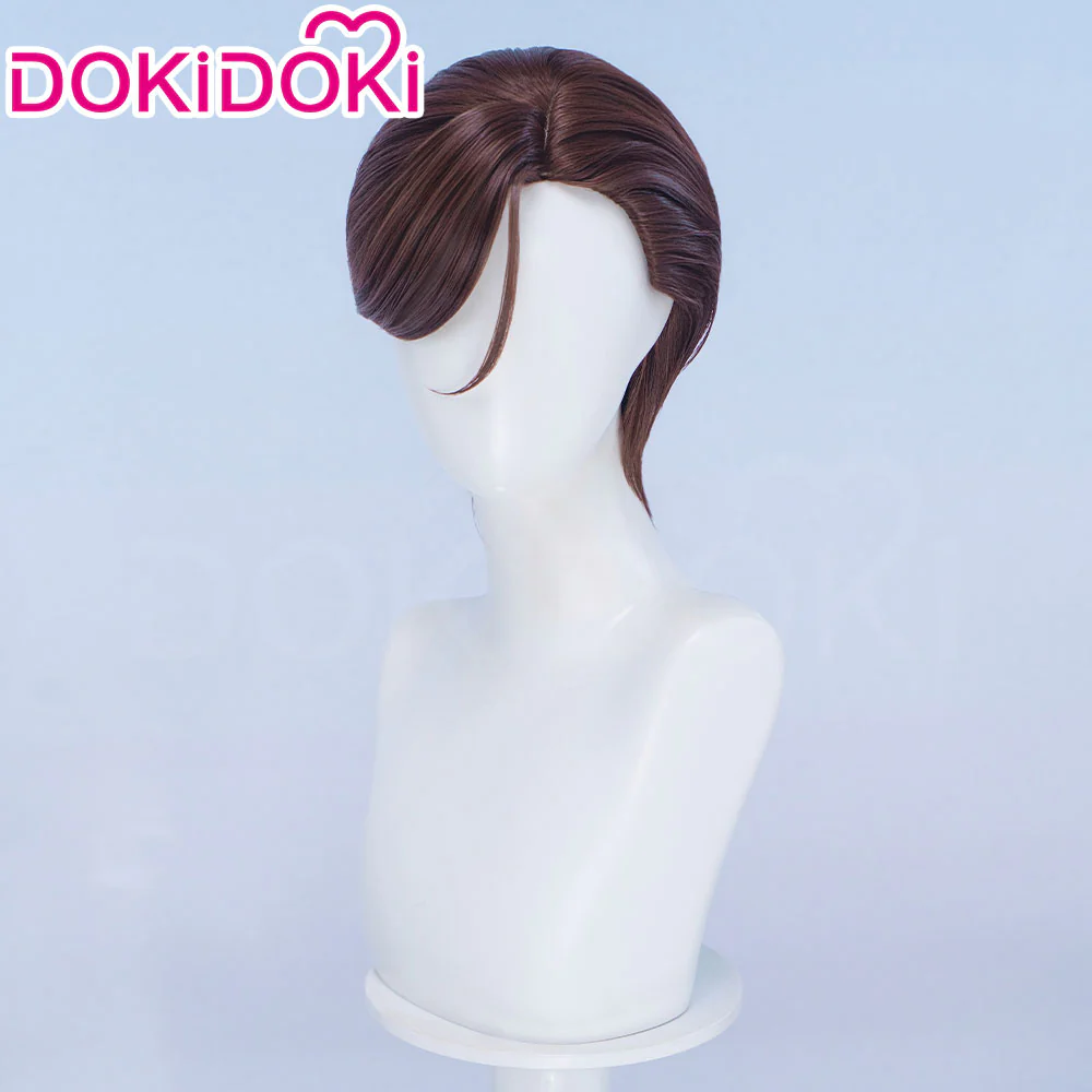 【Ready For Ship】DokiDoki Anime Cosplay Wig Short Brown Hair - Image 2