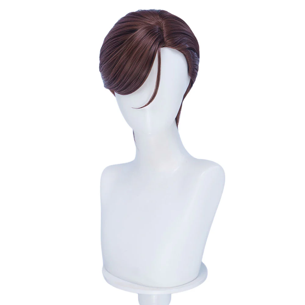 【Ready For Ship】DokiDoki Anime Cosplay Wig Short Brown Hair - Image 5