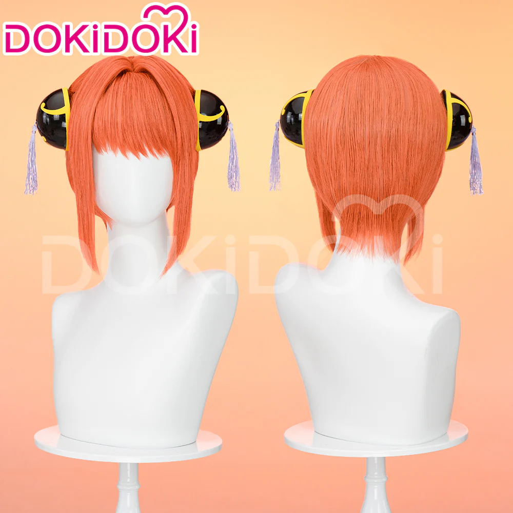 【Ready For Ship】DokiDoki Anime Cosplay Wig Short Straight Orange Hair