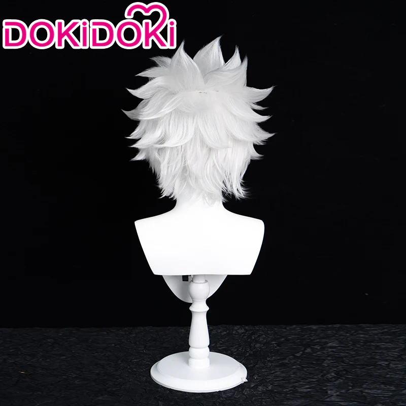 【Ready For Ship】DokiDoki Anime Cosplay Wig Short White - Image 3