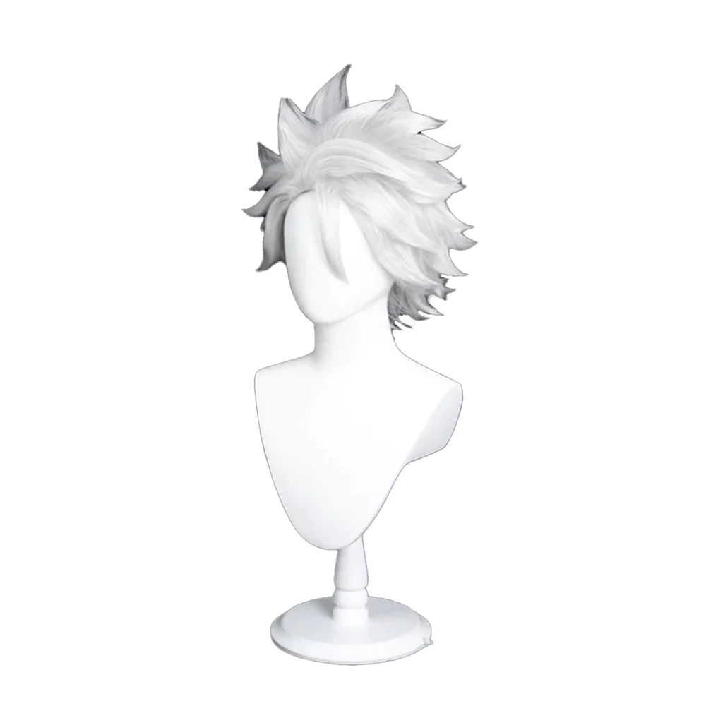 【Ready For Ship】DokiDoki Anime Cosplay Wig Short White - Image 5