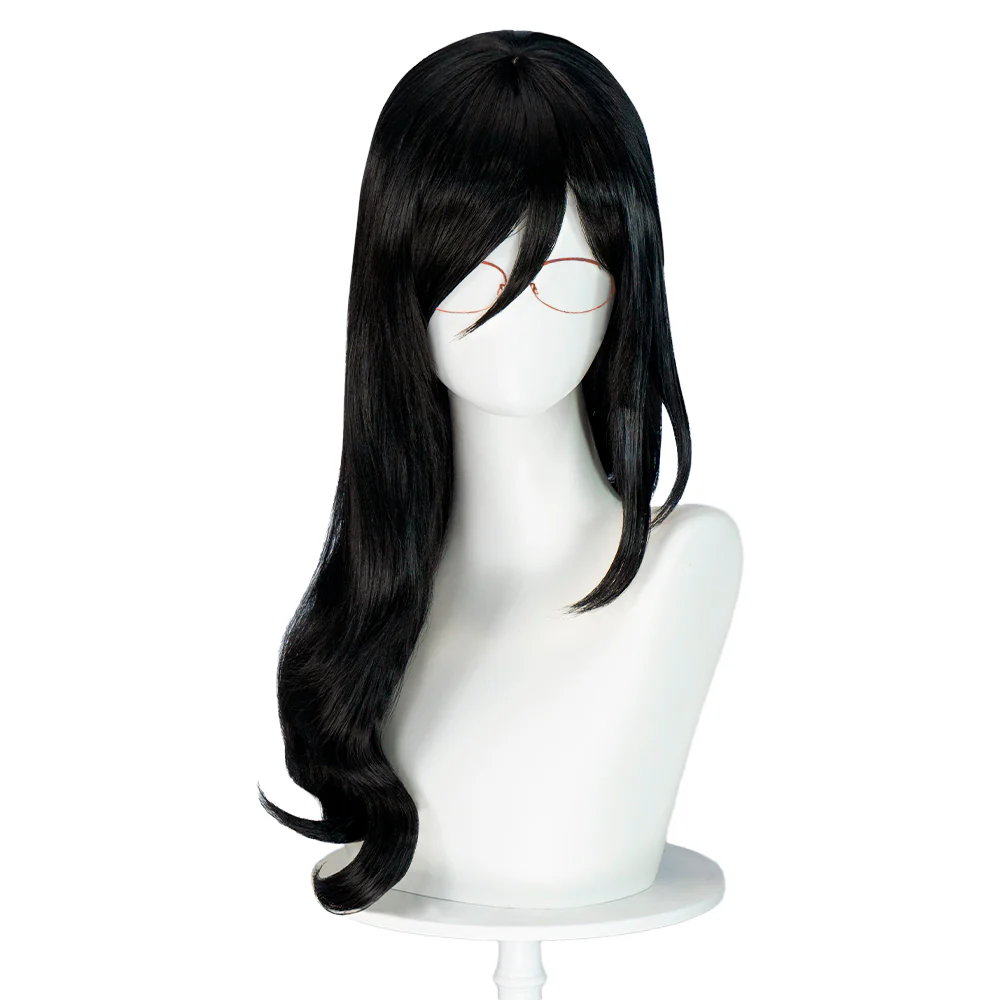 【Ready For Ship】DokiDoki  Anime Sound! Euphonium Cosplay Tanaka Asuka Wig Long Black Hair - Image 2