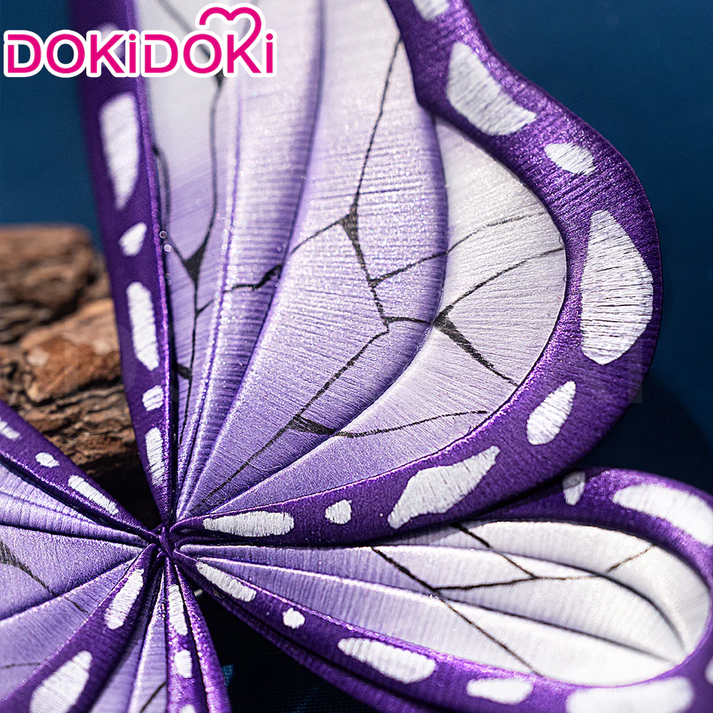 【Wig Ready For Ship】DokiDoki Anime Cosplay Wig / Headpiece Black Purple Synthetic Hair Halloween - Image 10