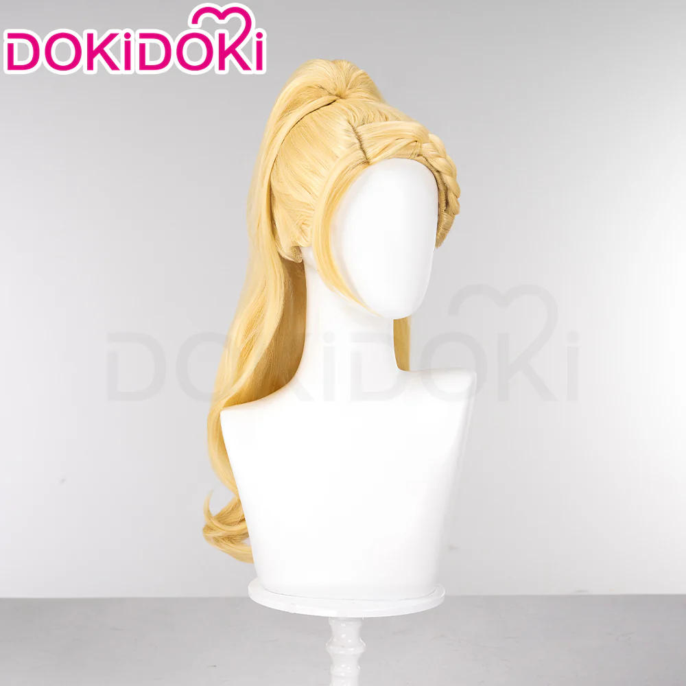 【Ready For Ship】DokiDoki Anime Delicious in Dungeon Cosplay Marcille Donato Wig Long Curly Yellow Dungeon Meshi Christmas - Image 2