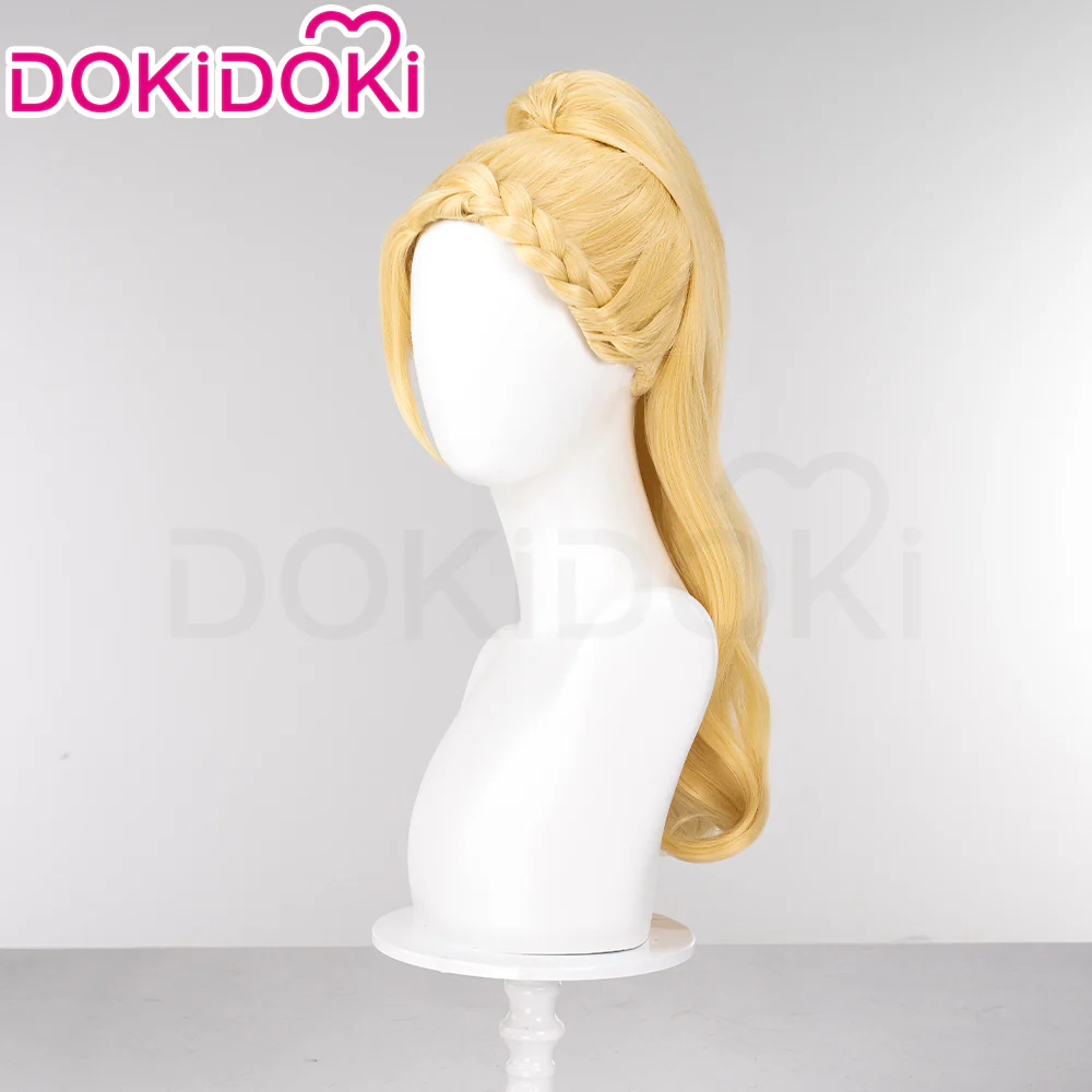 【Ready For Ship】DokiDoki Anime Delicious in Dungeon Cosplay Marcille Donato Wig Long Curly Yellow Dungeon Meshi Christmas - Image 3