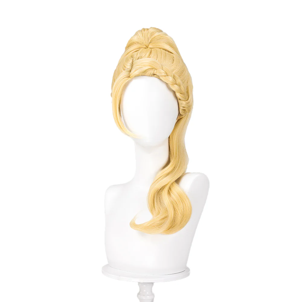 【Ready For Ship】DokiDoki Anime Delicious in Dungeon Cosplay Marcille Donato Wig Long Curly Yellow Dungeon Meshi Christmas - Image 5