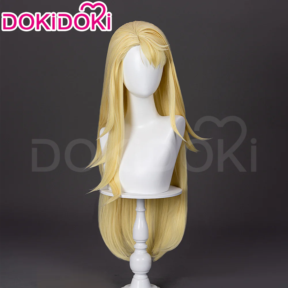 【Ready For Ship】DokiDoki Anime Delicious in Dungeon Cosplay Marcille Donato Wig Long Straight Hair Master Of The Maze