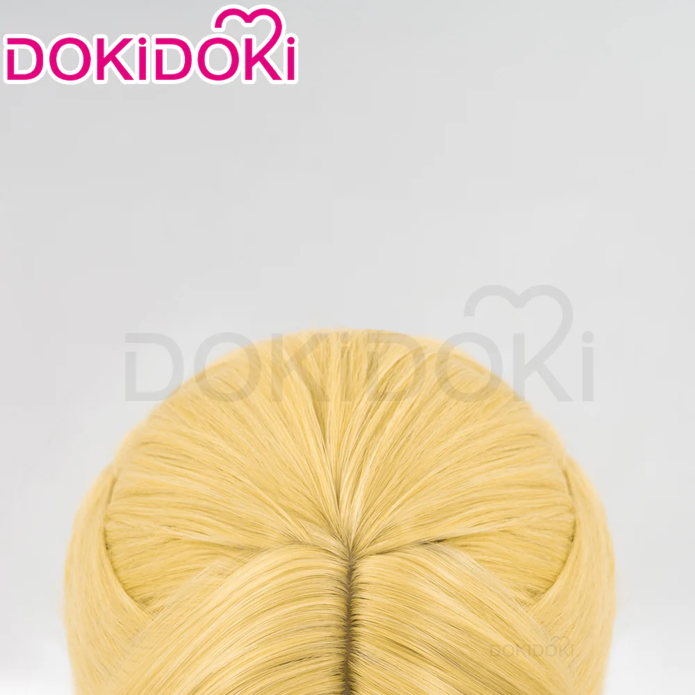 【Ready For Ship】DokiDoki Anime Delicious in Dungeon Cosplay Marsil Wig Long Yellow Wig Dungeon Meshi - Image 4