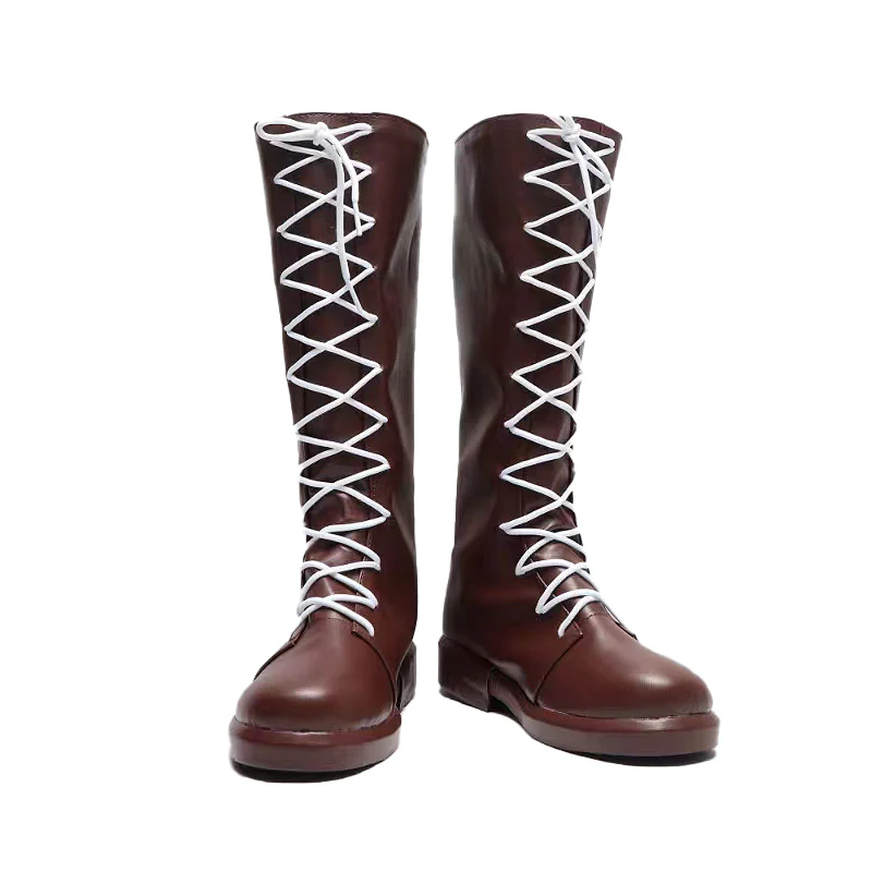 DokiDoki Anime Cosplay Dark Brown Shoes - Image 2