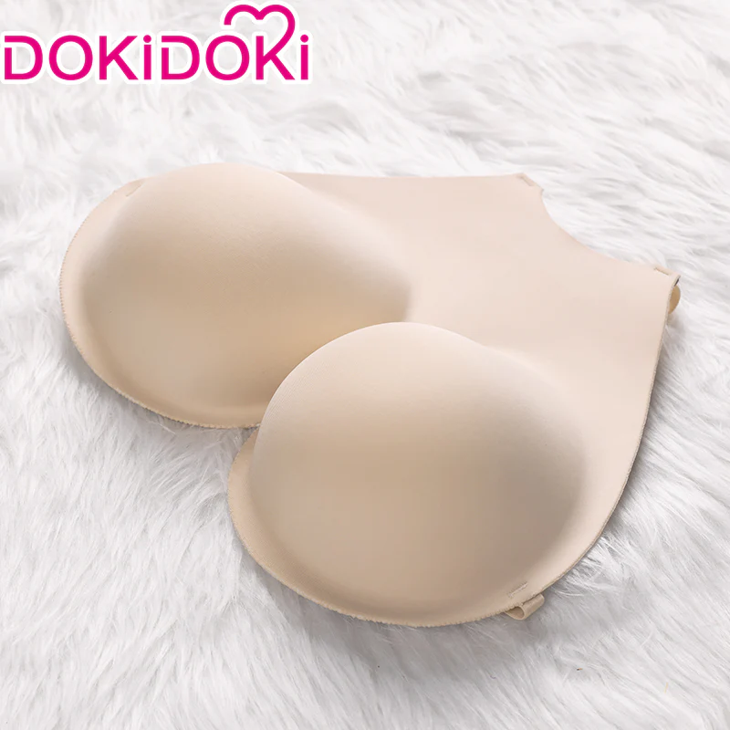 【Ready For Ship】Dokidoki Anime Game Cosplay Accessories Fake Boobs False Breast Forms Crossdresser Realistic  Boobs  Adhesive Bra - Image 4